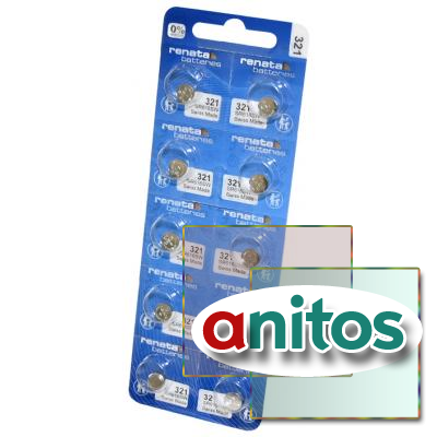   RENATA SR616SW   321 (0%Hg) BL10