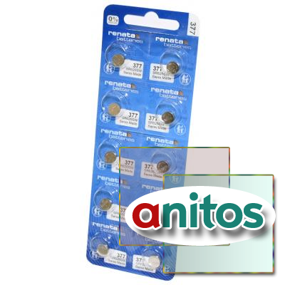   RENATA SR626SW  377 (0%Hg) BL10