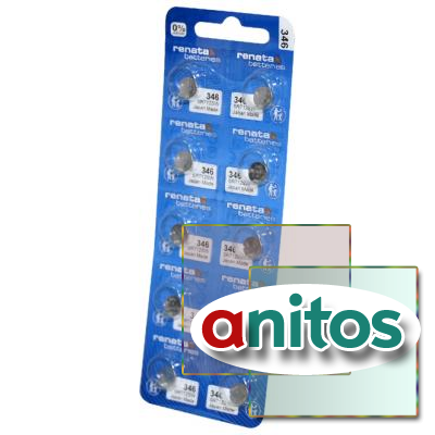   RENATA SR712SW  346 (0%Hg) BL10