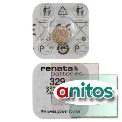   RENATA SR731SW   329 (0%Hg),  . 10 