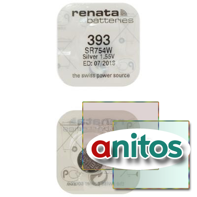  -  RENATA SR754W 393,   10 