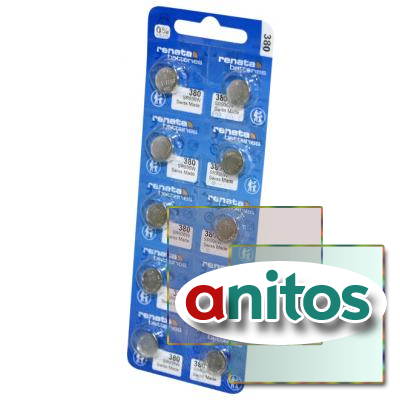   RENATA SR936W    380 (0%Hg) BL10