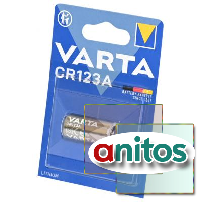   VARTA 6205 CR123A BL1
