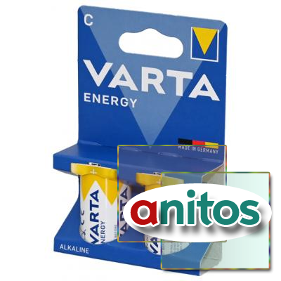 ������� ������� VARTA ENERGY 4114 LR14 BL2