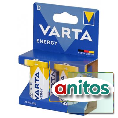 ������� ������� VARTA ENERGY 4120 LR20 BL2