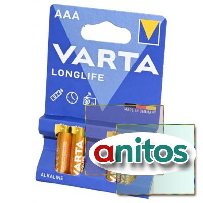 ������� ������� VARTA LONGLIFE 4103 LR03 BL4