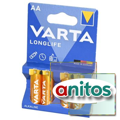 ������� ������� VARTA LONGLIFE 4106 LR6 BL4