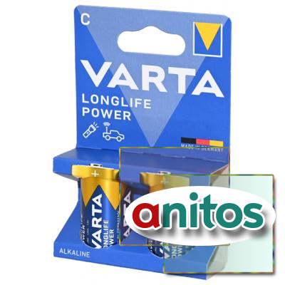 ������� ������� VARTA LONGLIFE POWER 4914 LR14 BL2