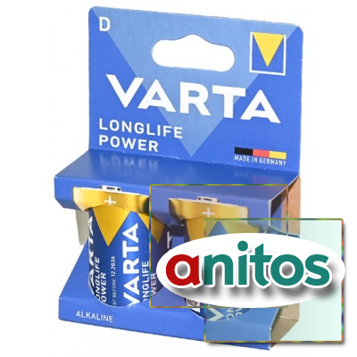������� ������� VARTA LONGLIFE POWER 4920 LR20 BL2