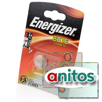 ��������� �������� �������� Energizer CR2016 BL2