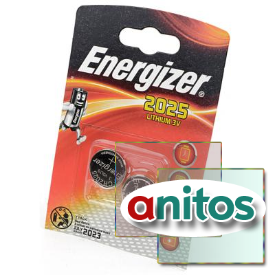 ��������� �������� �������� Energizer CR2025 BL2