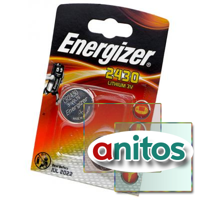 ��������� �������� �������� Energizer CR2430 BL2