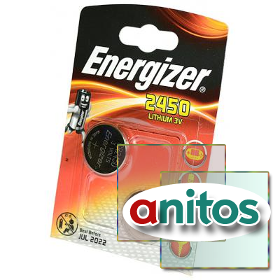 ��������� �������� �������� Energizer CR2450 BL2