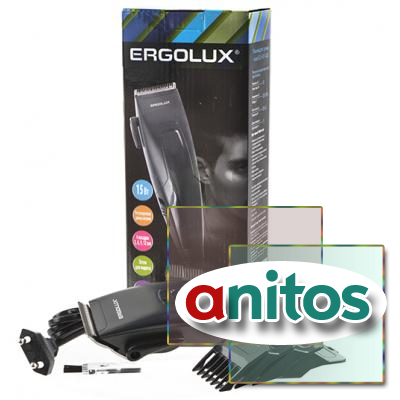 ERGOLUX ELX-HC01-C48 машинка для стрижки волос, цвет черный