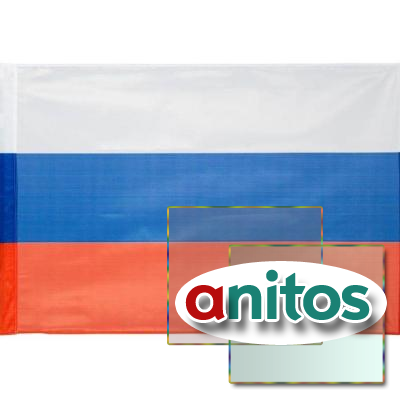 флаги Флаг РФ 135х90 см, уличный, флажная сетка