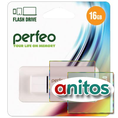 - Perfeo USB 16GB C01G2 White