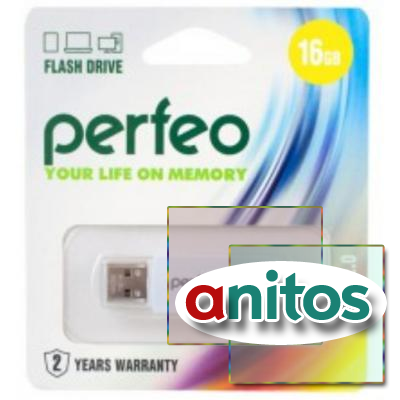 - Perfeo USB 16GB C03 White