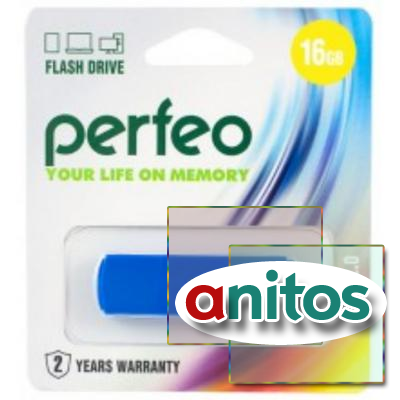 - Perfeo USB 16GB C05 Blue