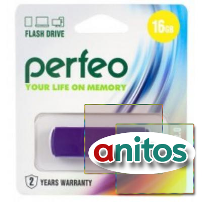 - Perfeo USB 16GB C05 Purple