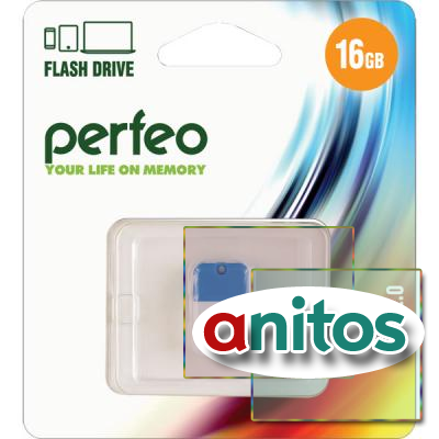- Perfeo USB 16GB M04 Blue