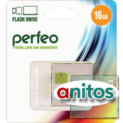 - Perfeo USB 16GB M04 Green