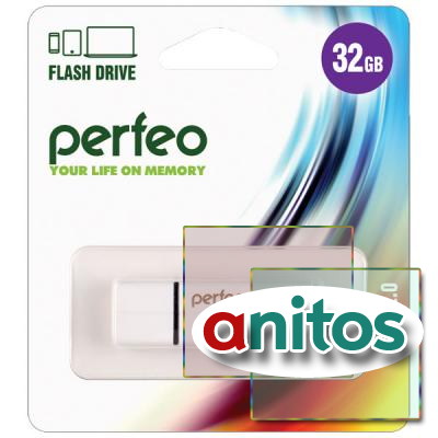 - Perfeo USB 32GB C01G2 White
