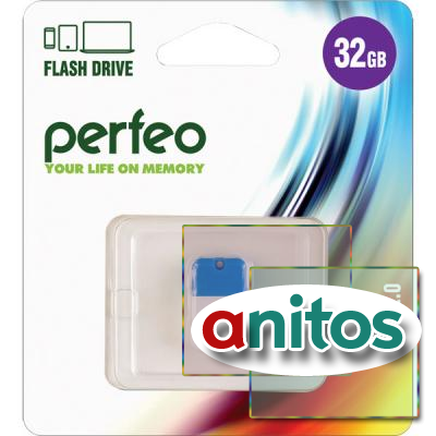 - Perfeo USB 32GB M04 Blue