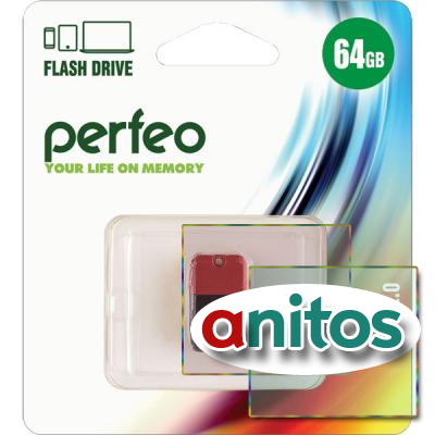- Perfeo USB 64GB M04 Red