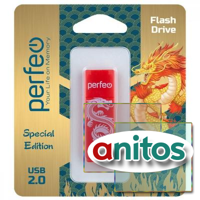 -     Perfeo USB 8GB C04 Red Dragon