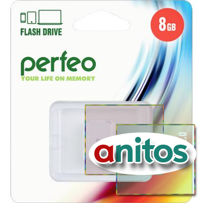 - Perfeo USB 8GB M03 White