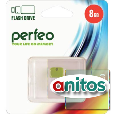 - Perfeo USB 8GB M04 Green