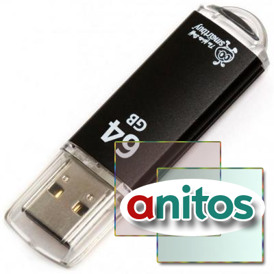 - Smartbuy 64GB V-Cut Black