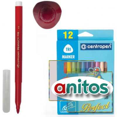 ���������� 12 ������ CENTROPEN 