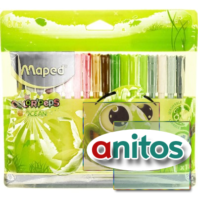 ���������� Maped COLOR'PEPS OCEAN,�����-���������,18��/���,845721