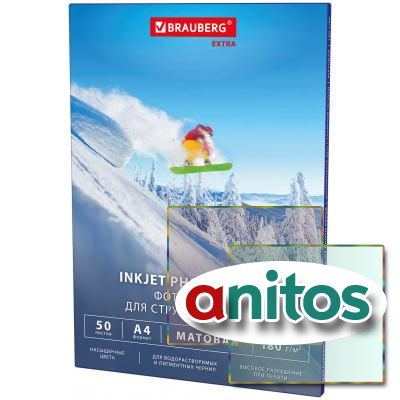  , 4, 180 /2, , 50 , BRAUBERG EXTRA, 364487