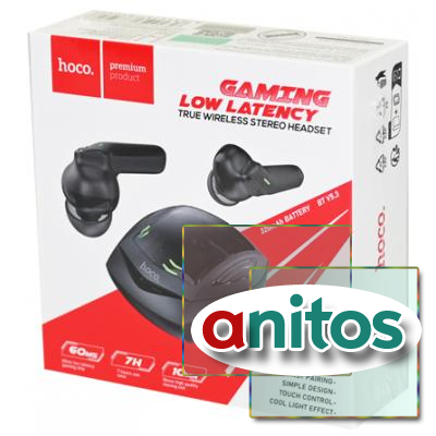 ��������� HOCO EW28 Magic ������������ TWS � ������ ��� �������, ������� �����, Bluetooth 5.3, ������