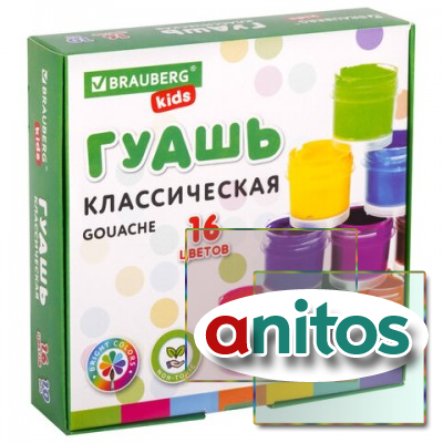 ����� BRAUBERG KIDS NEW, 16 ������ �� 10 ��, 192375