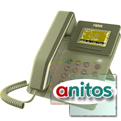 IP-������� Fanvil V50P,132x64, 2.3-inch,HD voice,2 SIP,4 Line,Opus+IPV6,PSU