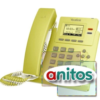 IP-������� Yealink SIP-T31P Light Gray, ���� ������-�����, 2 ��������, PoE