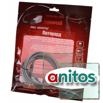  Pro Legend PL1222  UTP .5E RJ-45  <--> RJ-45 , , 3 BL1