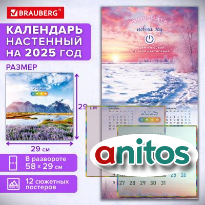    2025, BRAUBERG, 12 , 2929, 