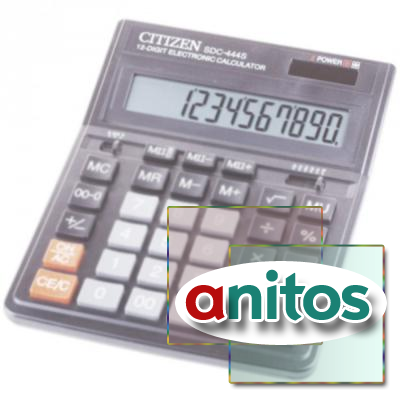 Калькулятор CITIZEN SDC-444S, 12-разрядный (х10) Филиппины
