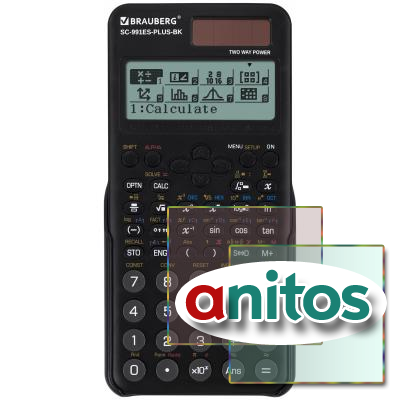   BRAUBERG SC-991ES-PLUS-BK (16480 ), 552 , 10+2 , , 272651