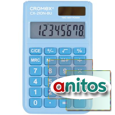 ����������� ��������� CROMEX (�������) CX-210N-BU (96�62 ��), 8 ��������, ������� �������, �������, 273835