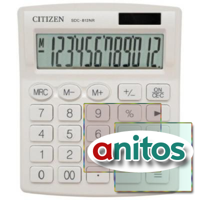   Citizen SDC-812NR-WH 12 . - 