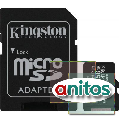   Kingston Canvas Select Plus microSDXC UHS-I +, SDCS2/256GB