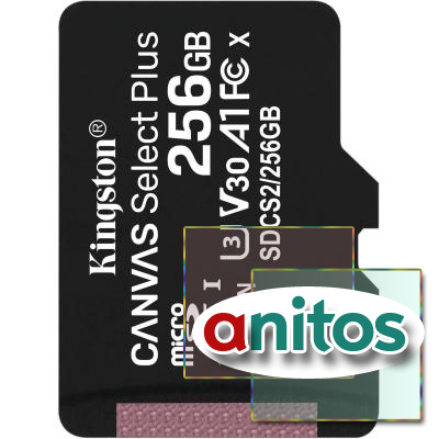  Kingston Canvas Select Plus microSDXC UHS-I, SDCS2/256GBSP
