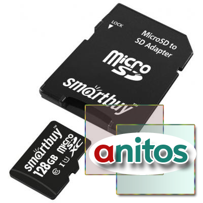  SmartBuy microSDXC 128GB Class 10 UHS-I +.(SB128GBSDCL10-01)