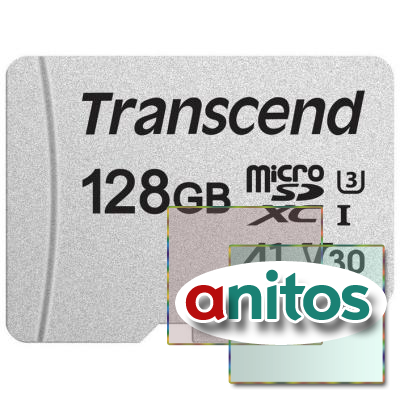   Transcend 300S-A microSDXC 128GB (TS128GUSD300S-A)
