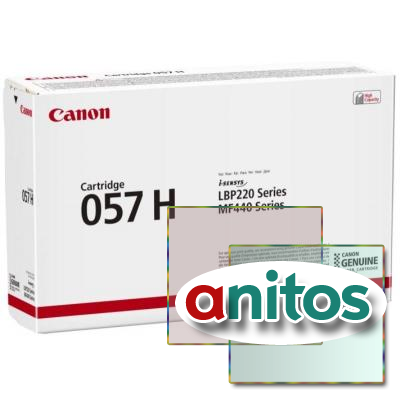   Canon 057 H BK 3010C002 ...  MF443dw/LBP223dw